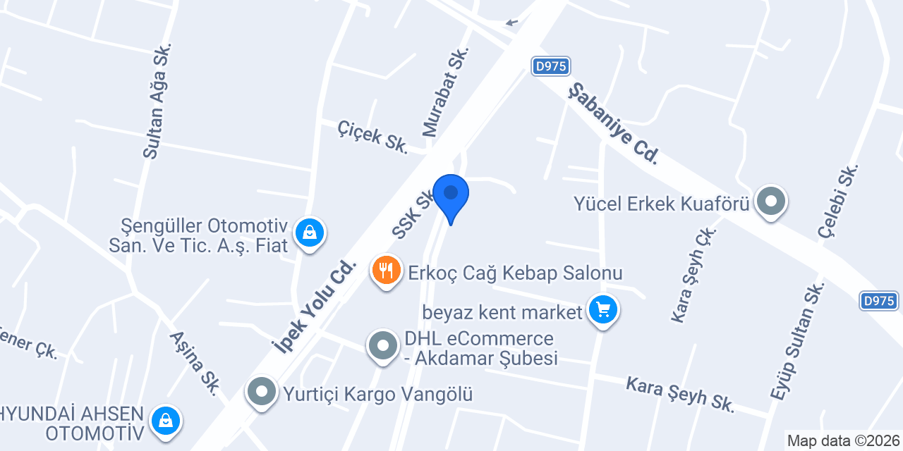 MaCar’s otomotiv - emlak konumu