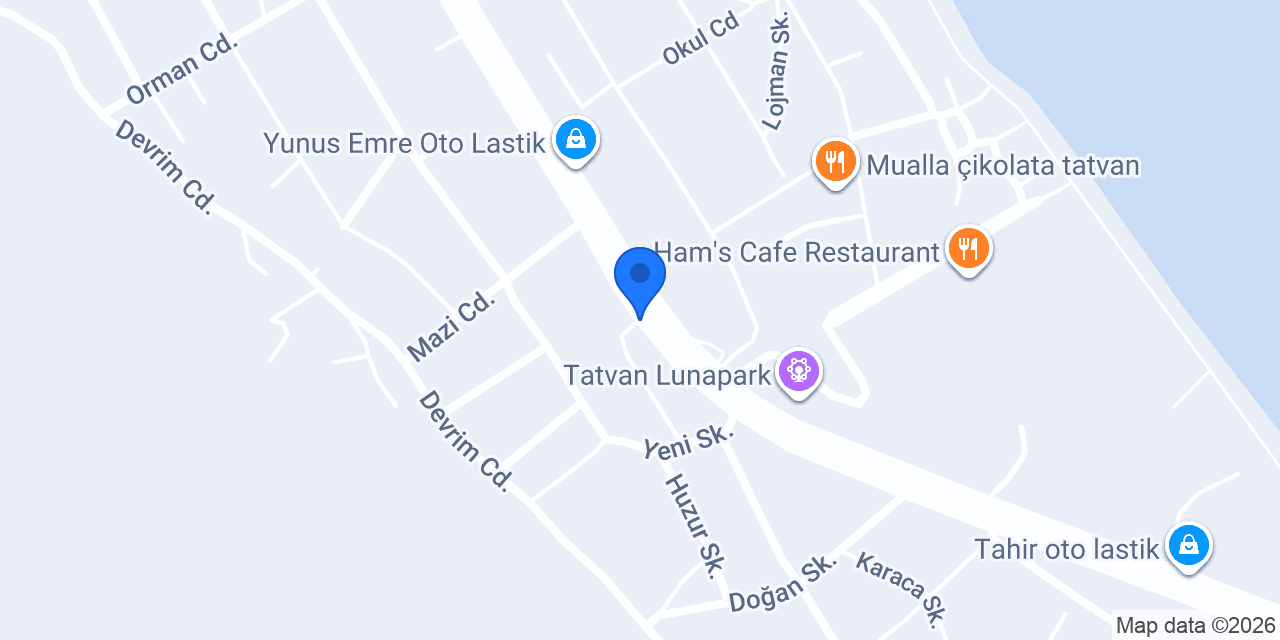 Baran Unlu Mamulleri konumu