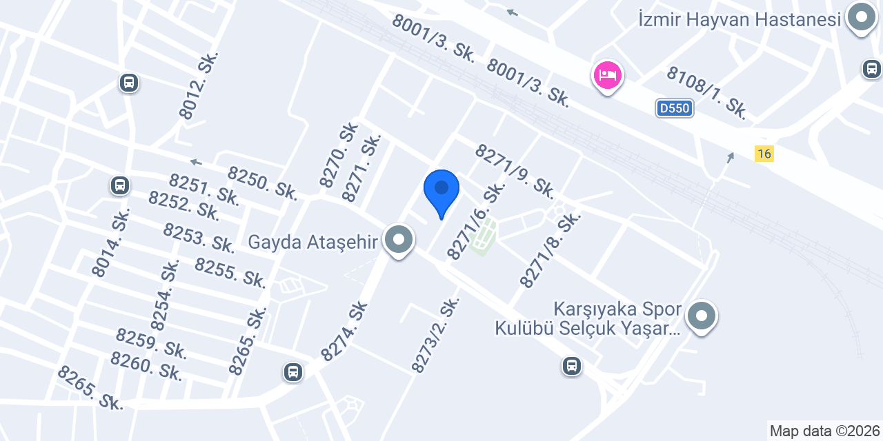 Akdeniz Market konumu