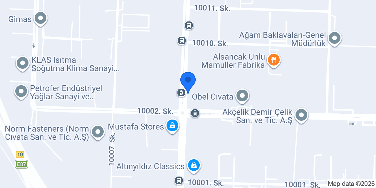 Debb Unica Tekstil San. Tic. A.Ş. konumu