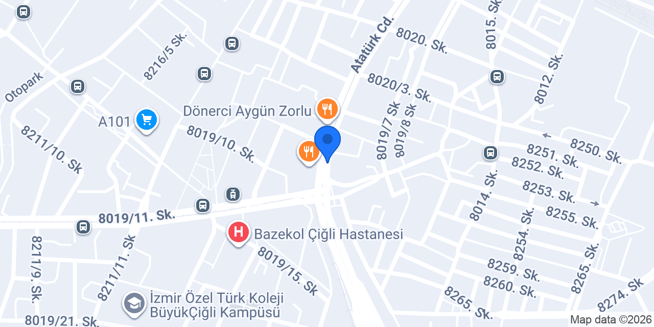 Mümtaz Optik konumu