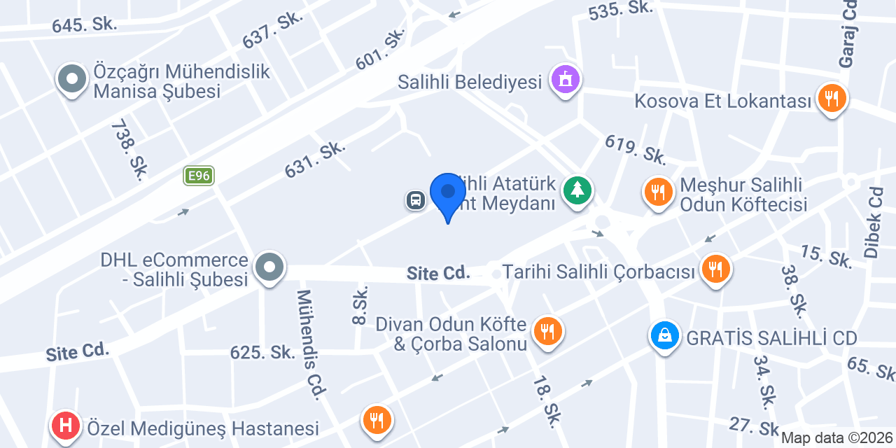 Kent Cafe Salihli konumu