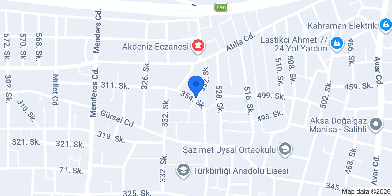 Salihli Beko- Arçelik Servisi konumu