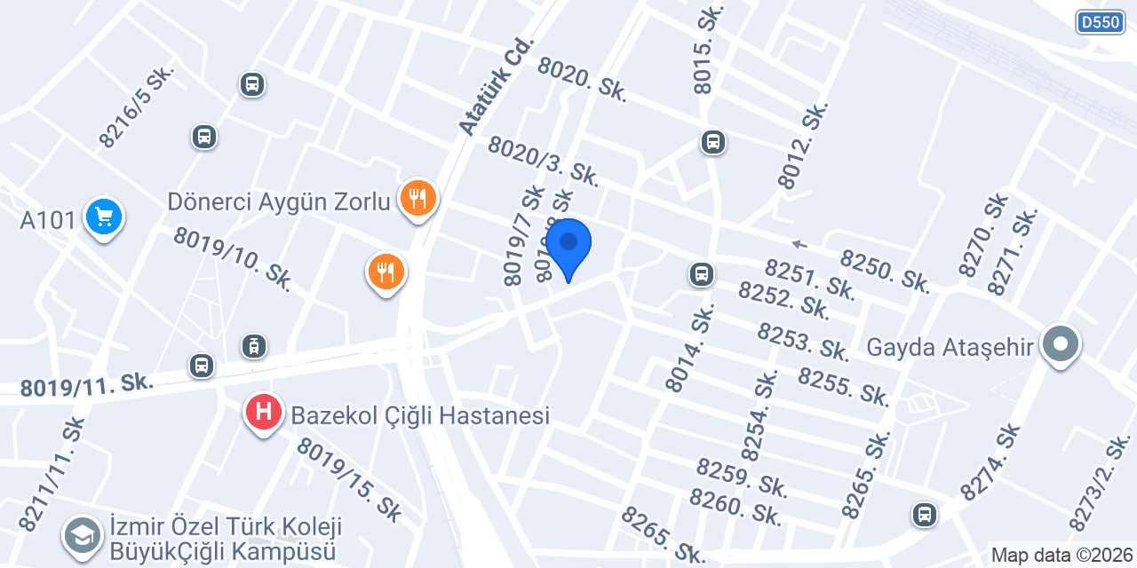 Çörekotu Eczanesi konumu