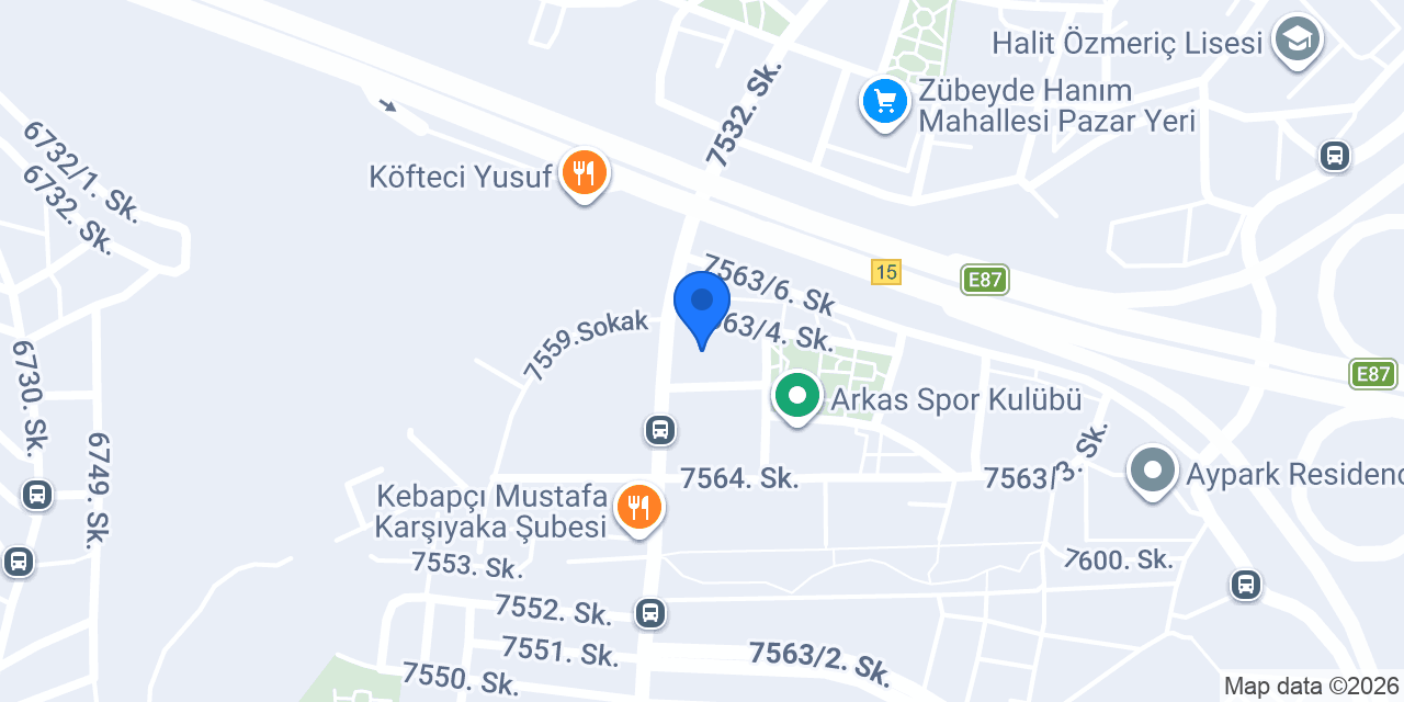 Kuaför Saadet konumu