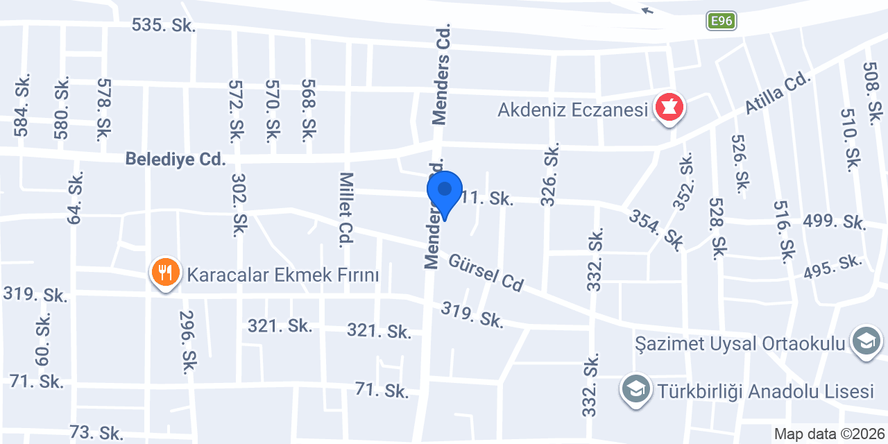 Sıcakçı ünlü mamülleri konumu