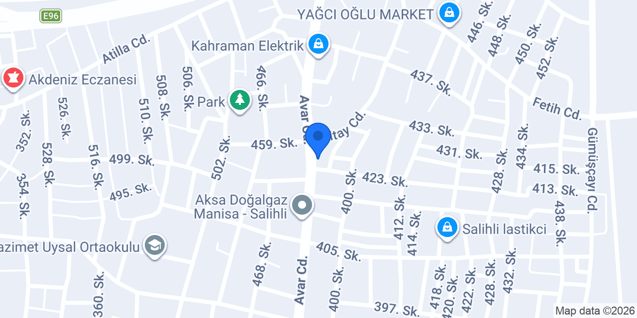 Kbb Dal Merkezi konumu