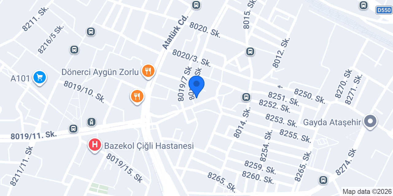 Işık Cafe konumu