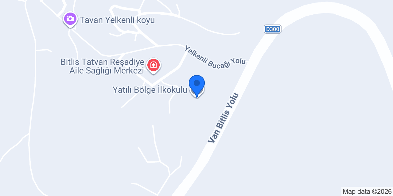 Yatılı Bölge İlkokulu konumu