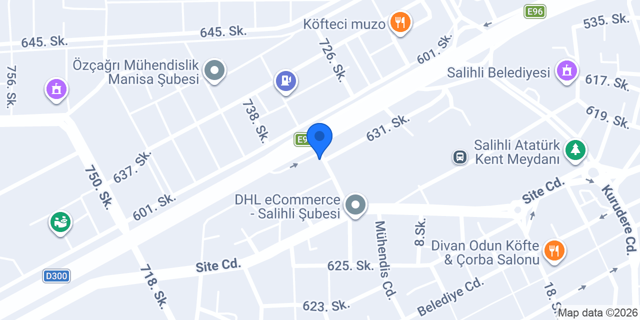 İlhanlar Gıda konumu