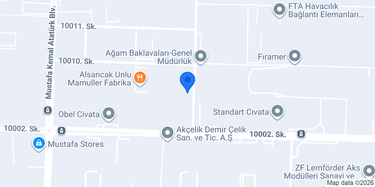AYÇ TEKSTİL konumu