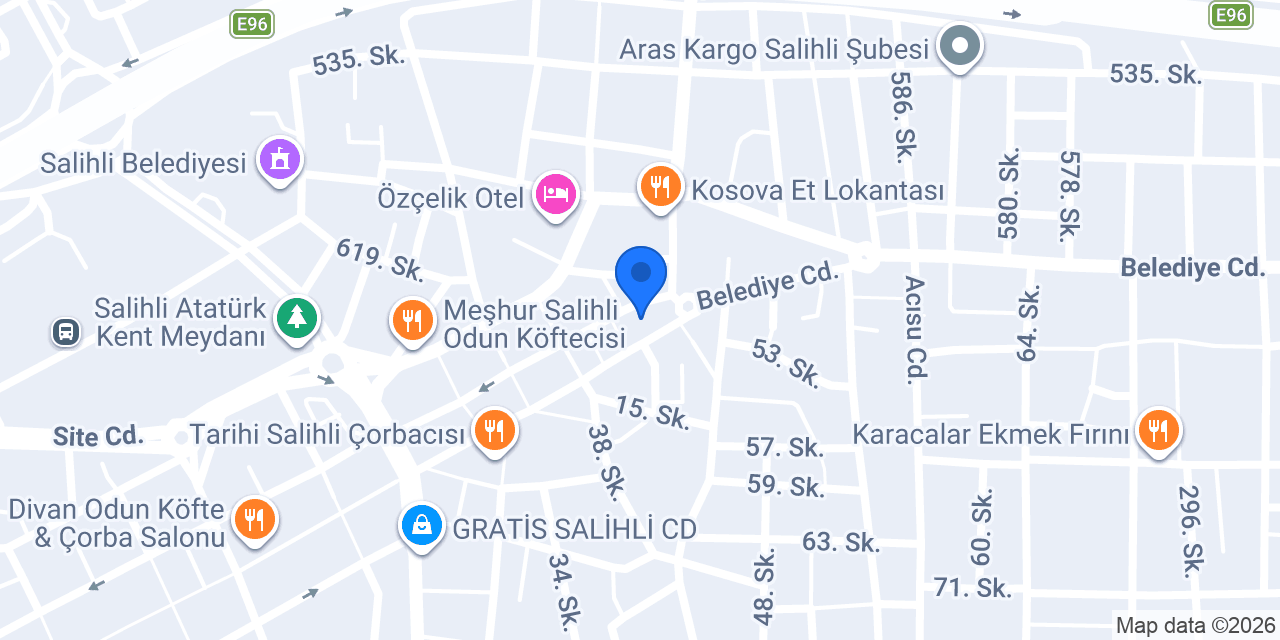 KOZAK SAAT konumu