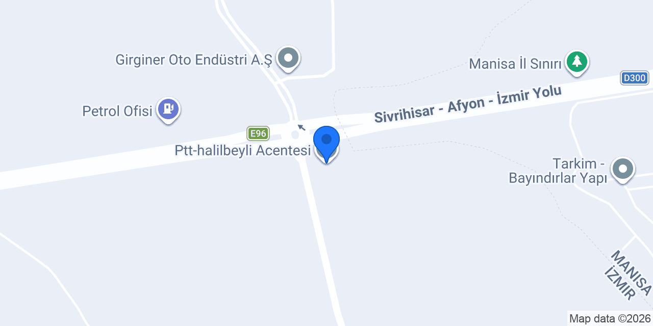 Ptt-halilbeyli Acentesi konumu