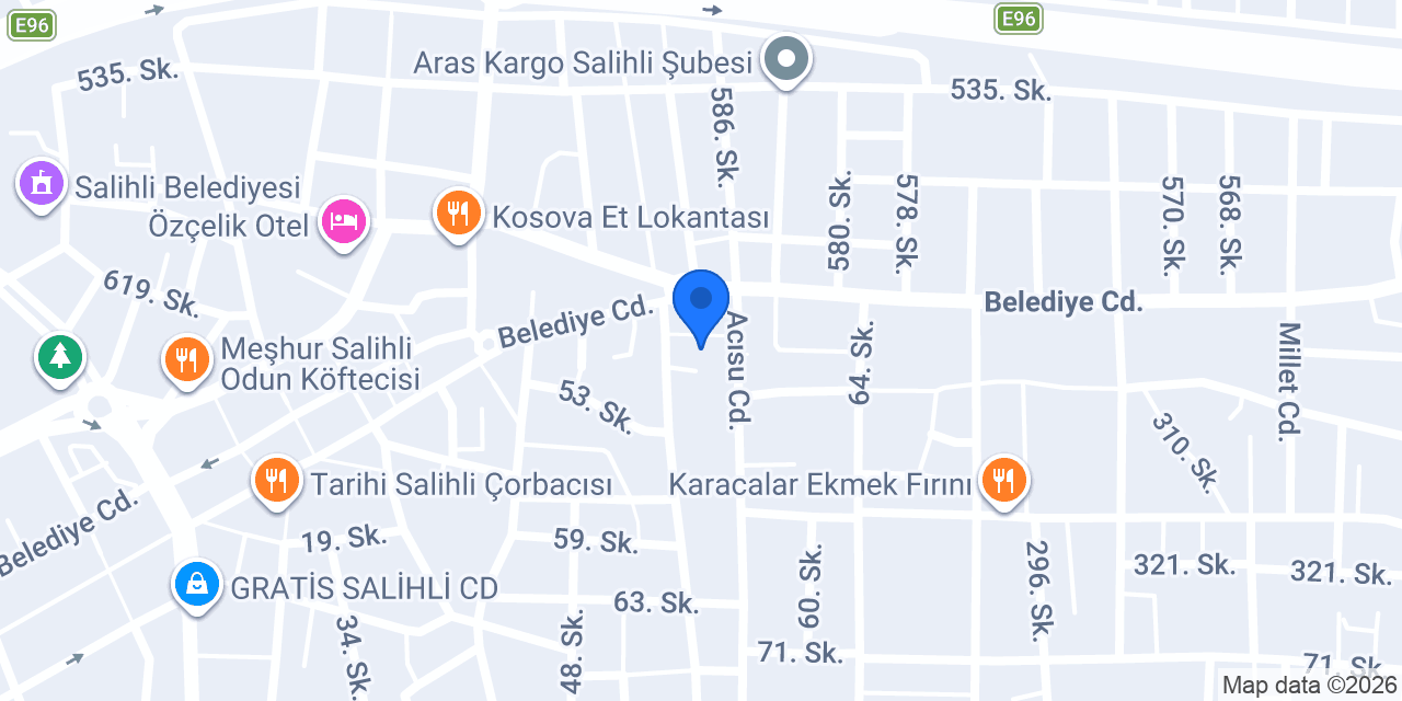 HD MOBİLYA SALİHLİ konumu