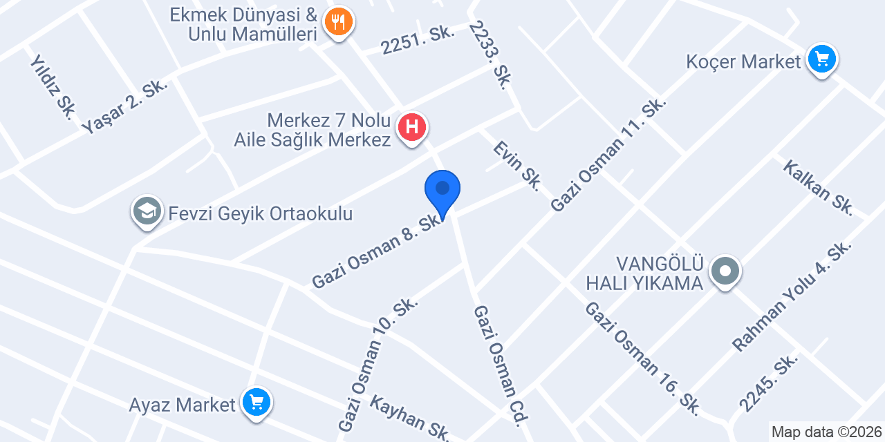 Van Can Nakliyat konumu
