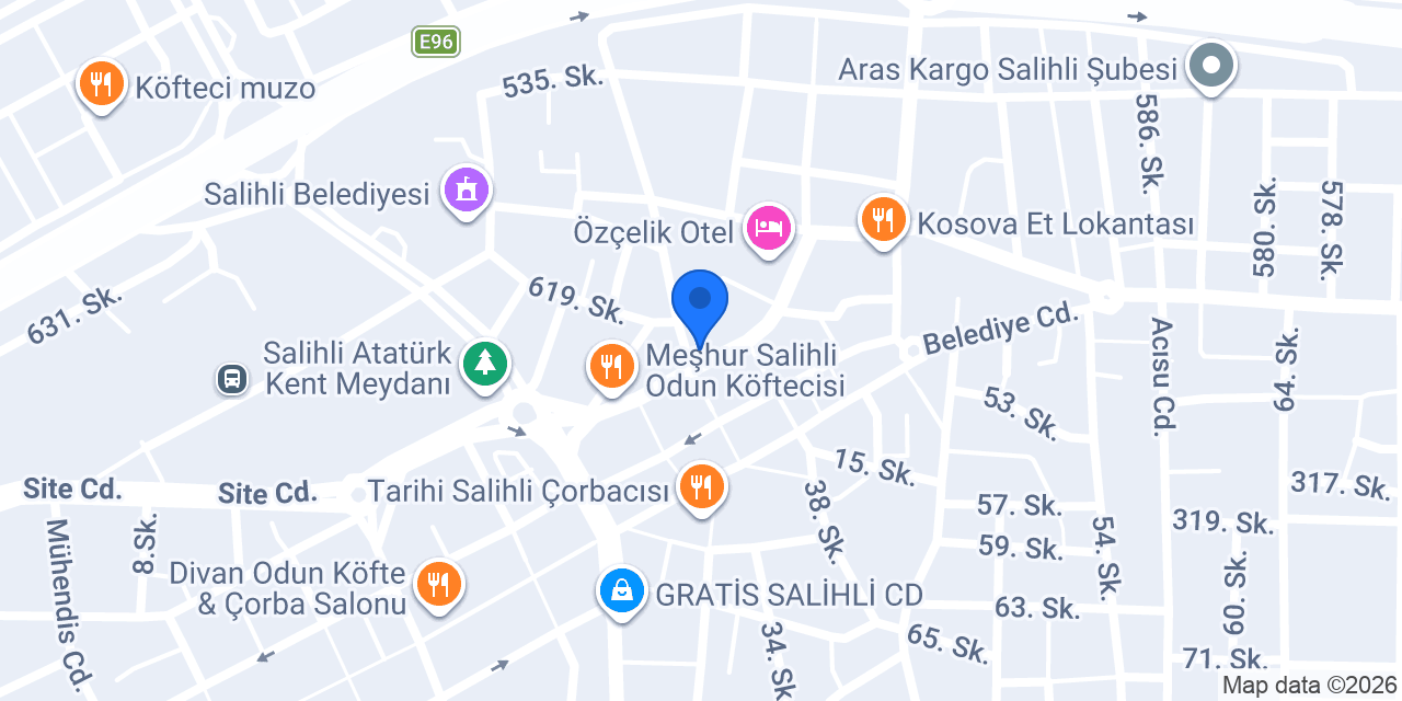 Salihli 2. Noter konumu