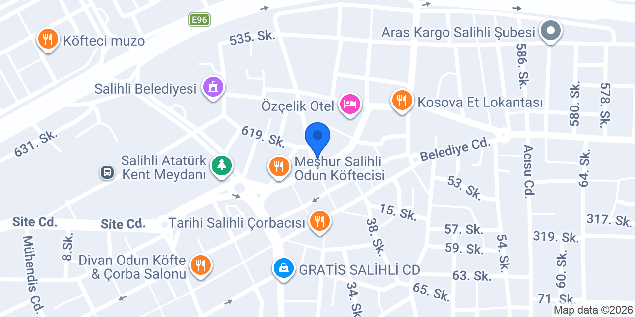 Işık Hukuk Bürosu konumu