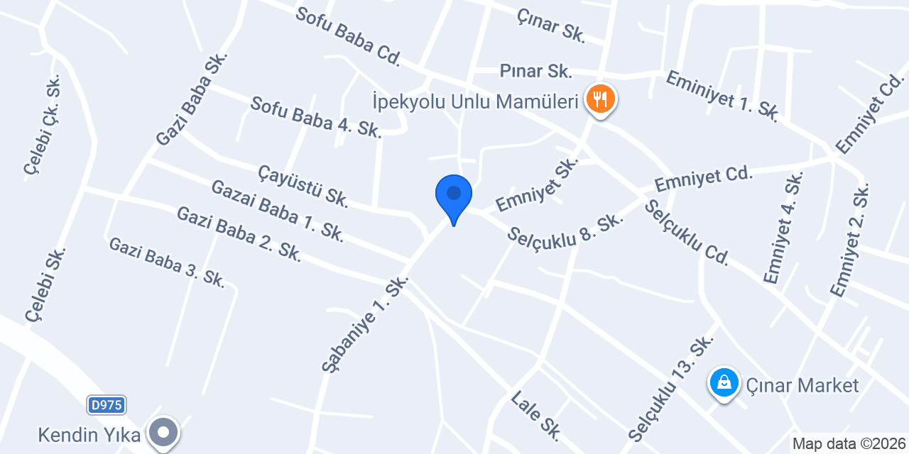 Deniz Oto Elektrik konumu
