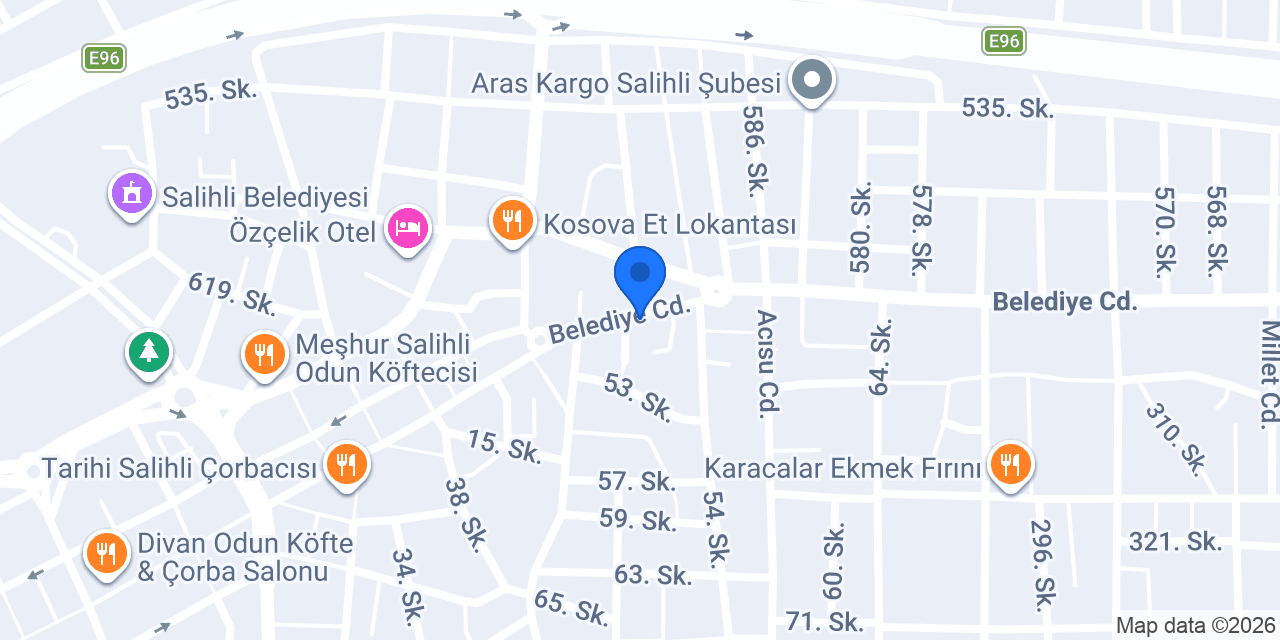 Binbir Gece Müzikhol konumu