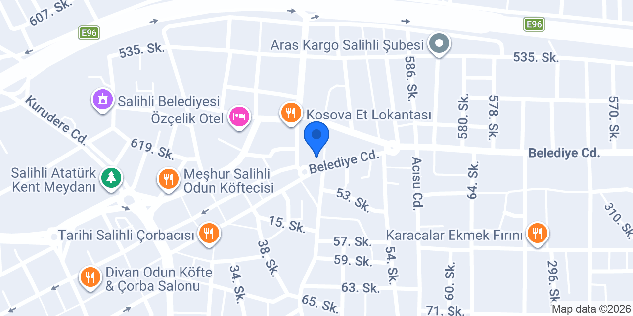 Arman Otel konumu