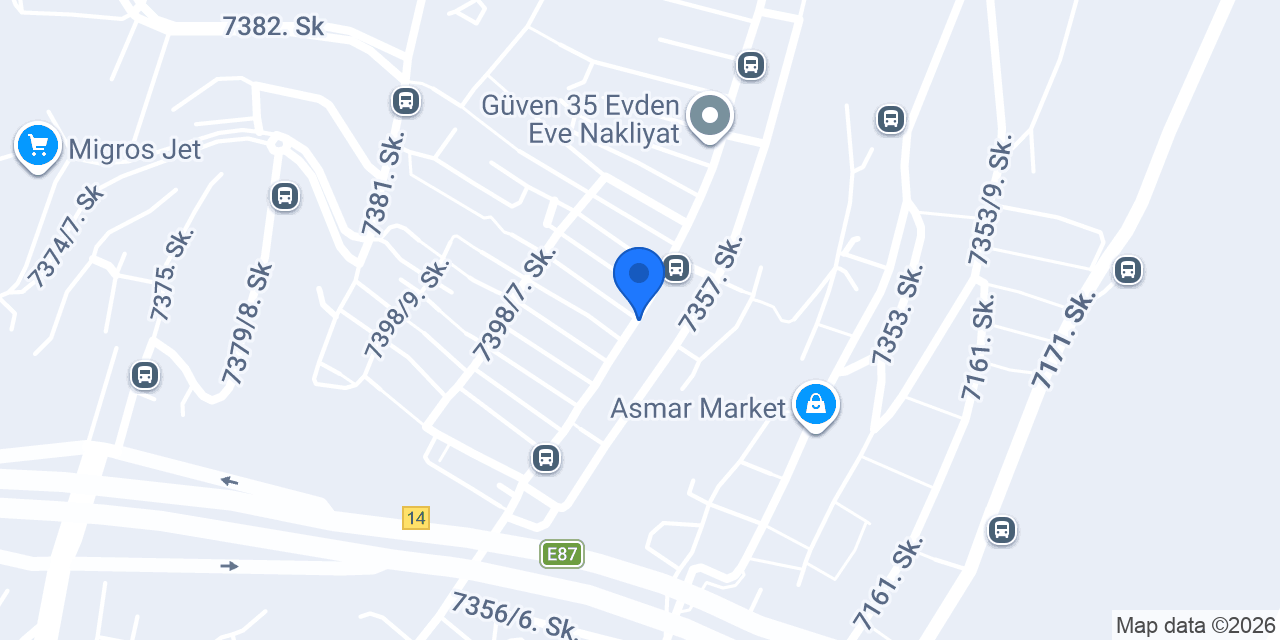 Pervin Çeyiz konumu