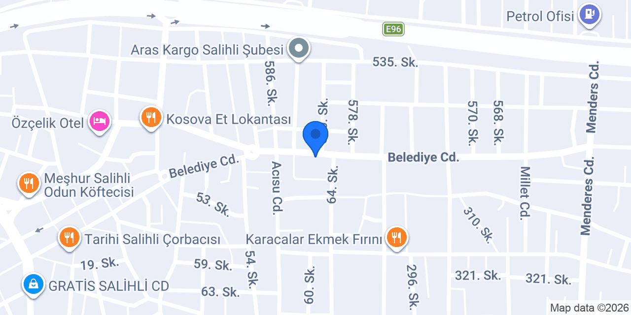 Sakin Tavukçuluk konumu