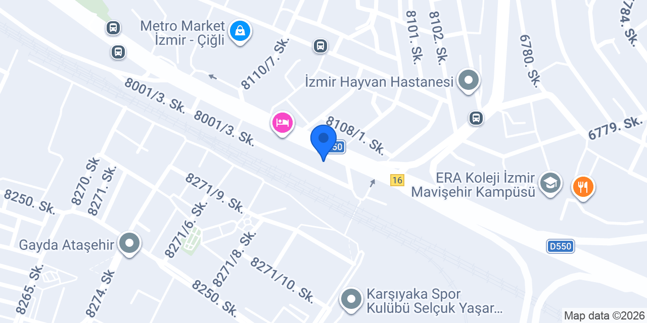 Kuzey Ege Motor Ataşehir konumu
