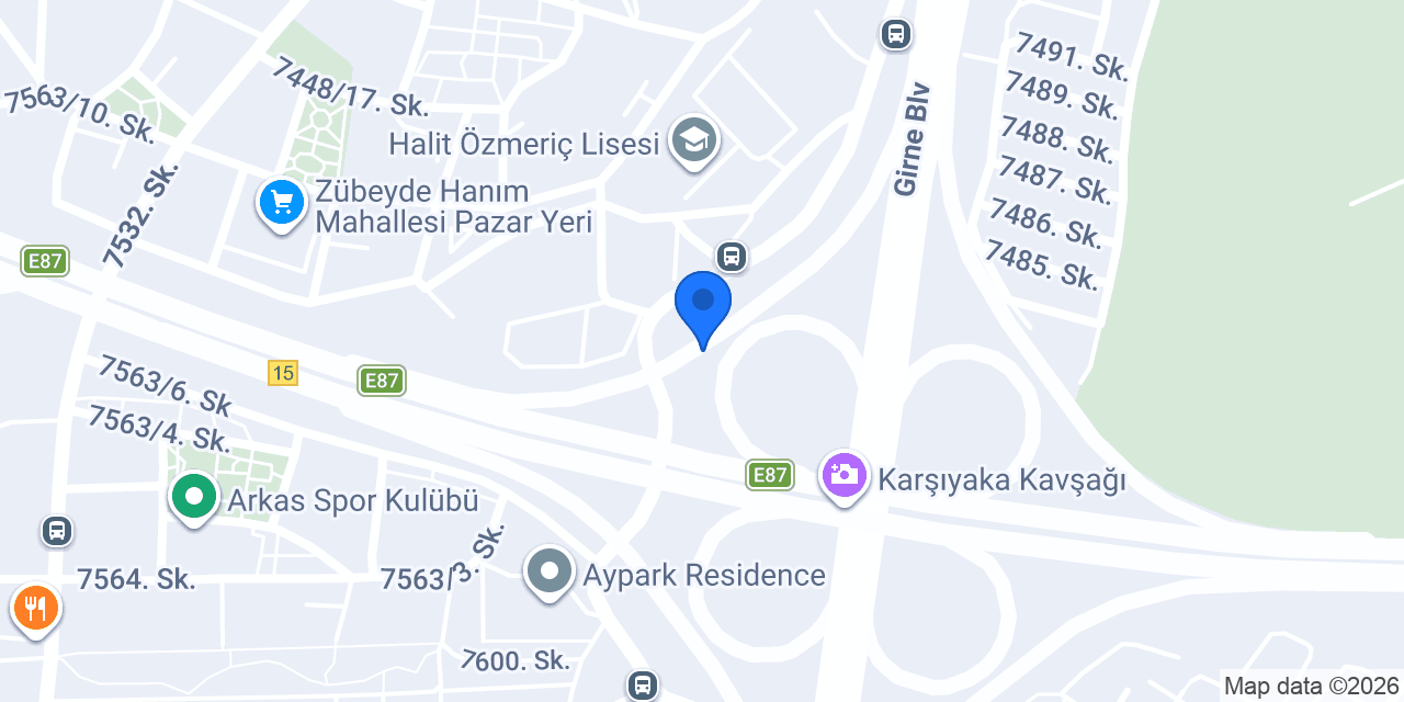 Tomurcuk Çiçek konumu