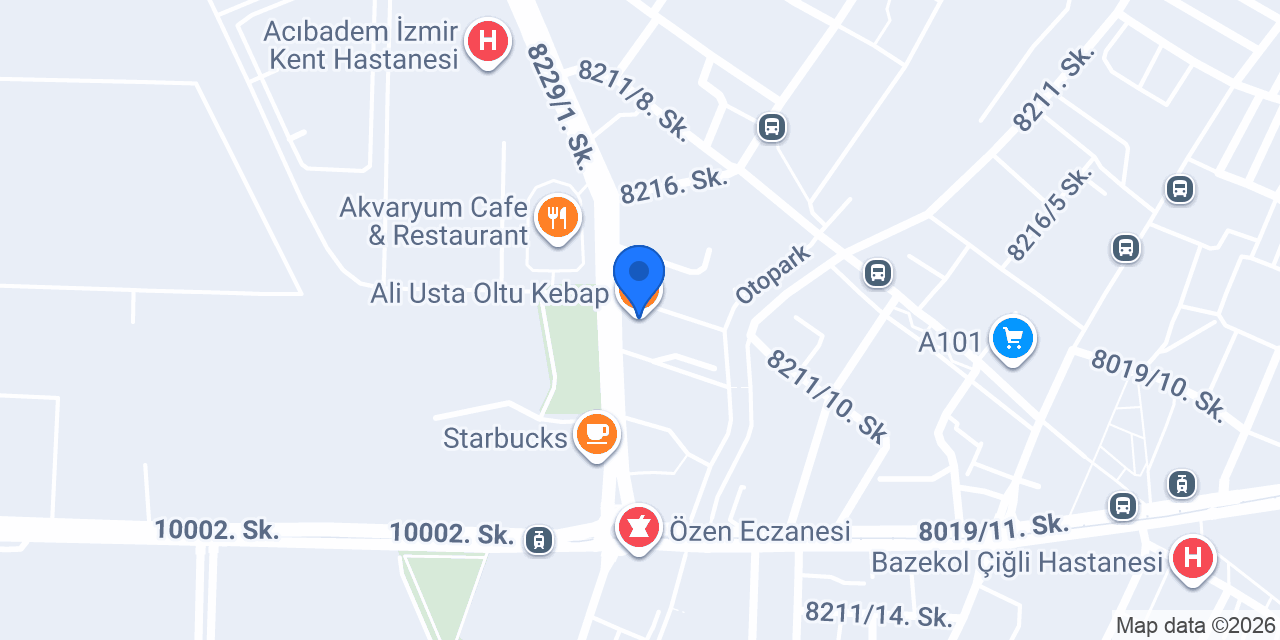 Ali Usta Oltu Kebap konumu