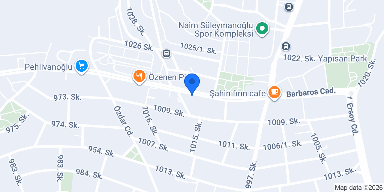 Diş Hekimi Gökhan ÖZGÜR konumu