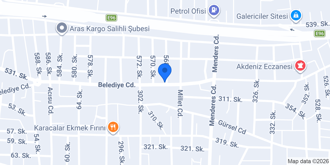Beşeylül Tavukçuluk konumu