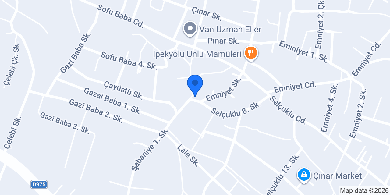VAN KOMBİ SERVİSİ - KOÇ TEKNİK ISI konumu