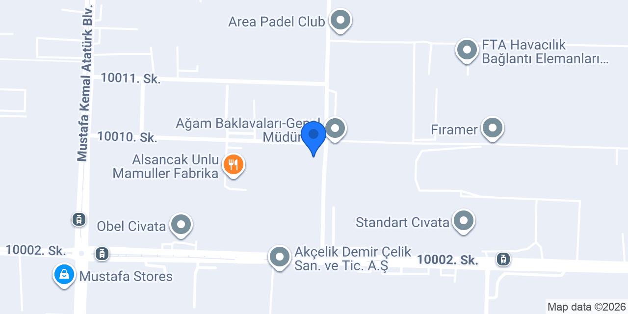 HAVATEK MAKİNA konumu
