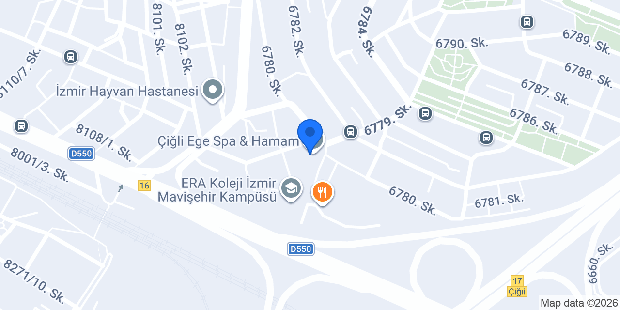 Egetur Hotel konumu