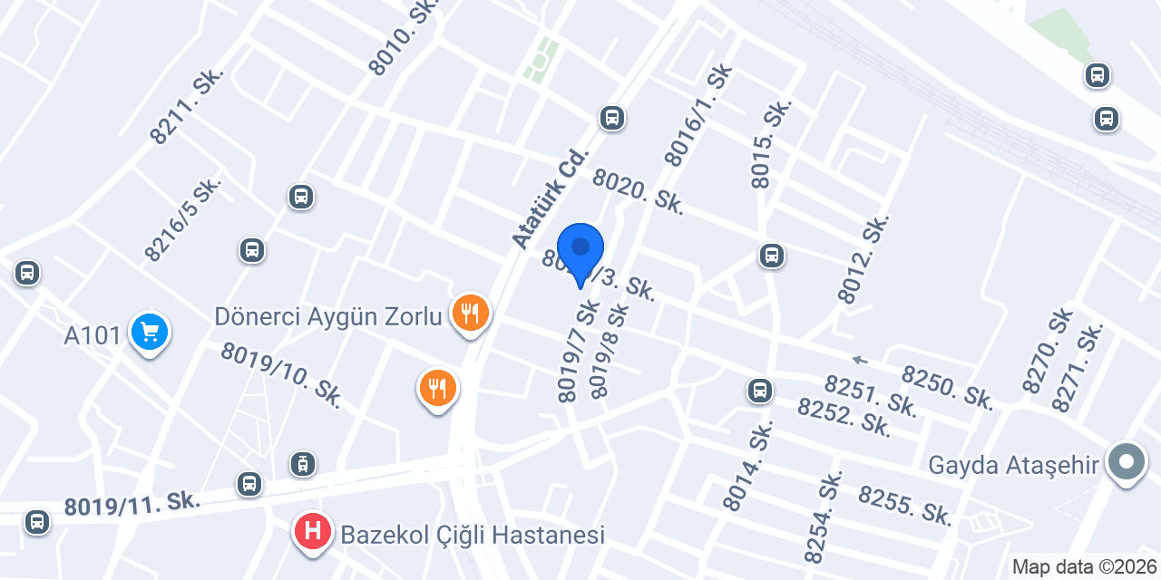 Barış Gross Ataşehir konumu