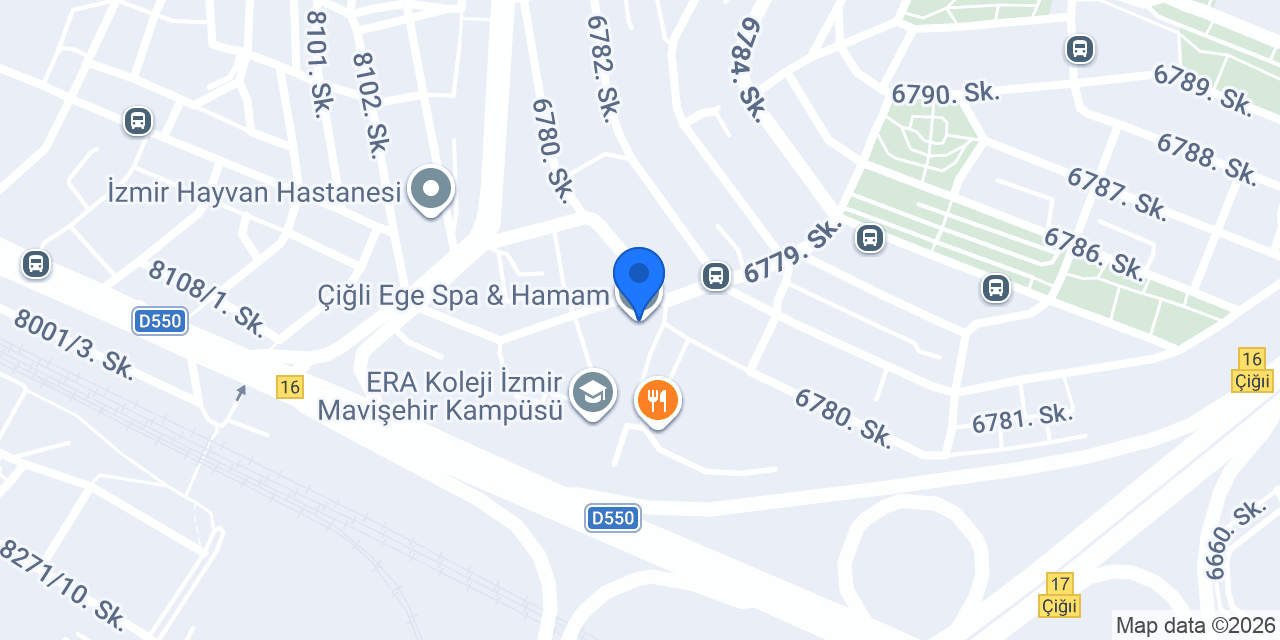 Çiğli Ege Spa & Hamam konumu