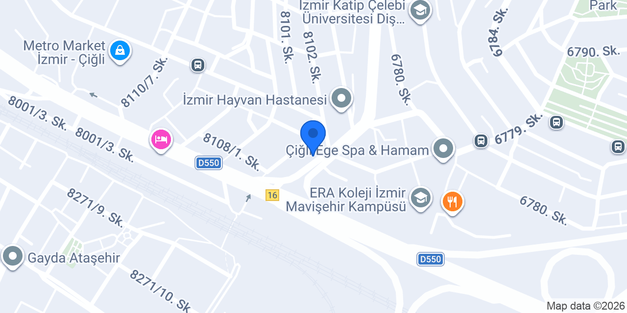 Koray Oto Servis konumu
