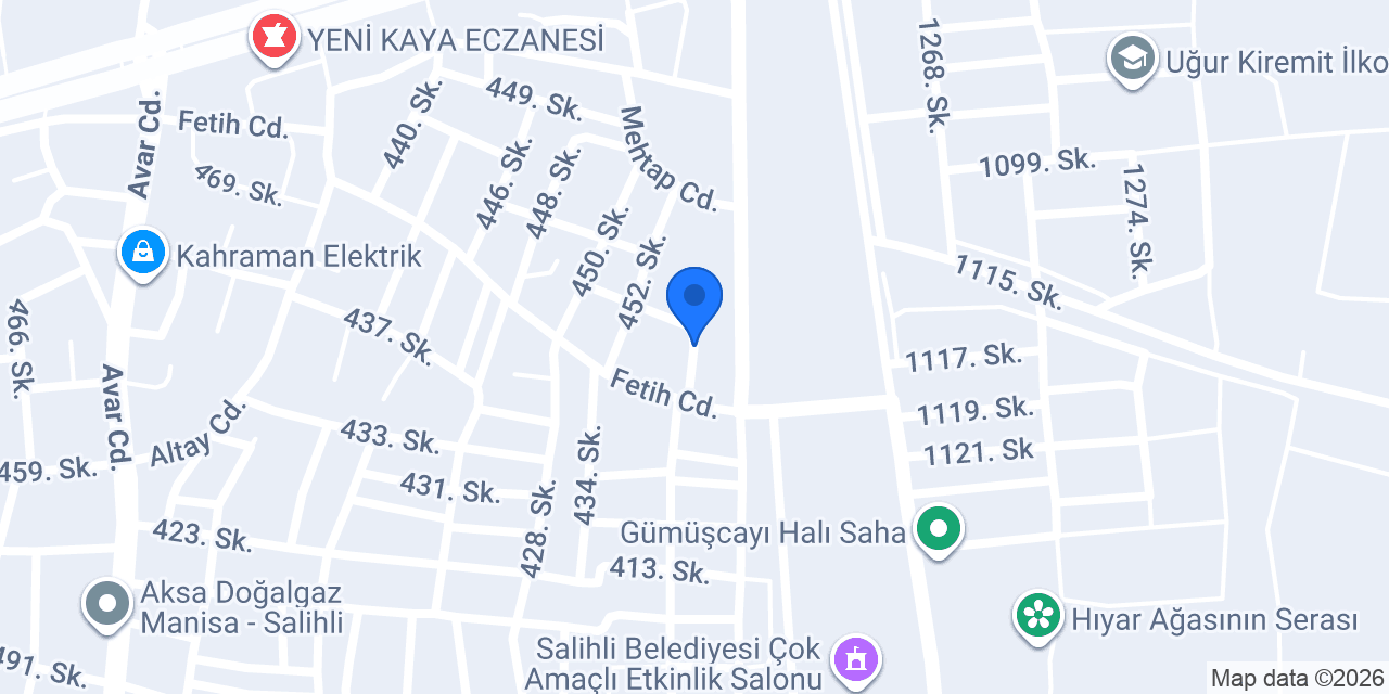 BİLGİN HAFRİYAT konumu