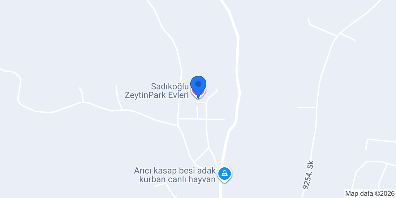 Sadıkoğlu ZeytinPark Evleri konumu