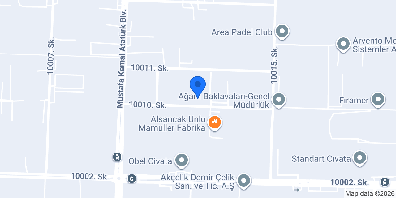Brv Epoksi Poliüretan Boya A.Ş konumu