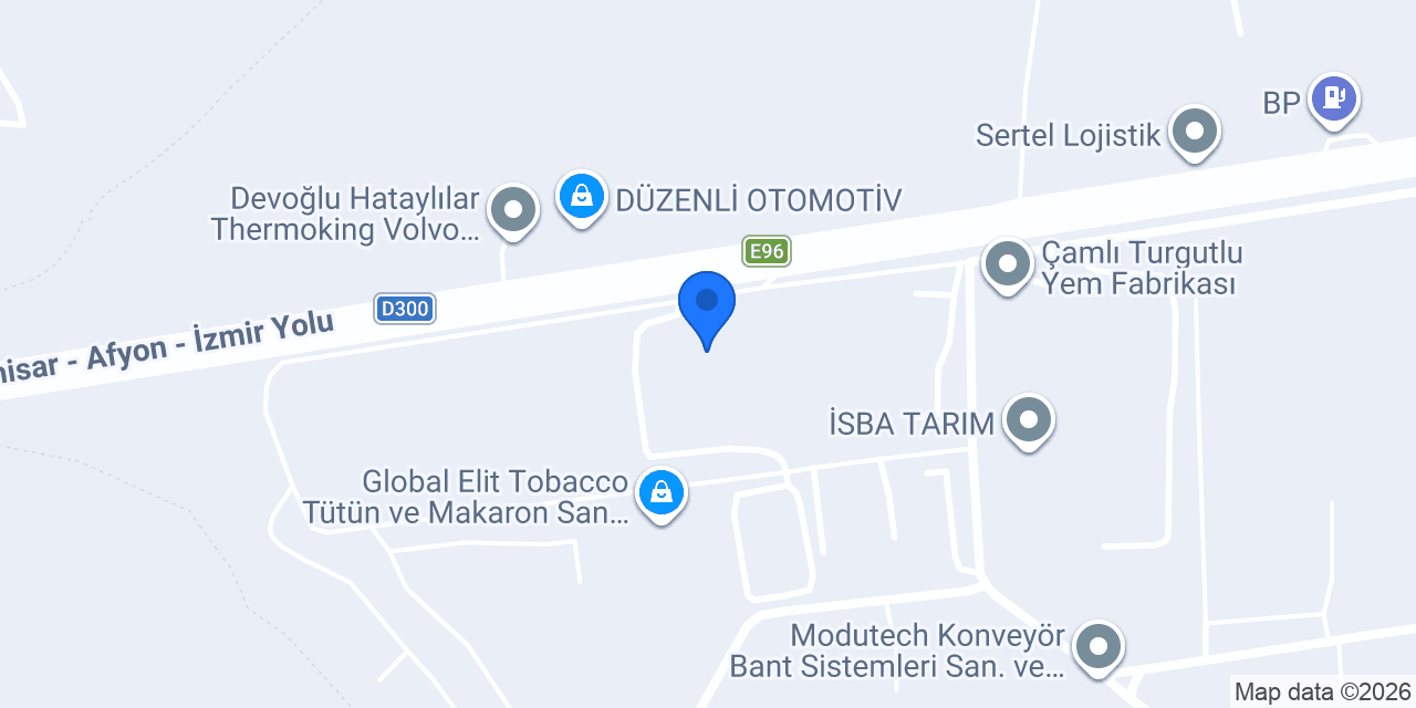 ÇETİNKAYA ISIL İŞLEM MERKEZİ konumu