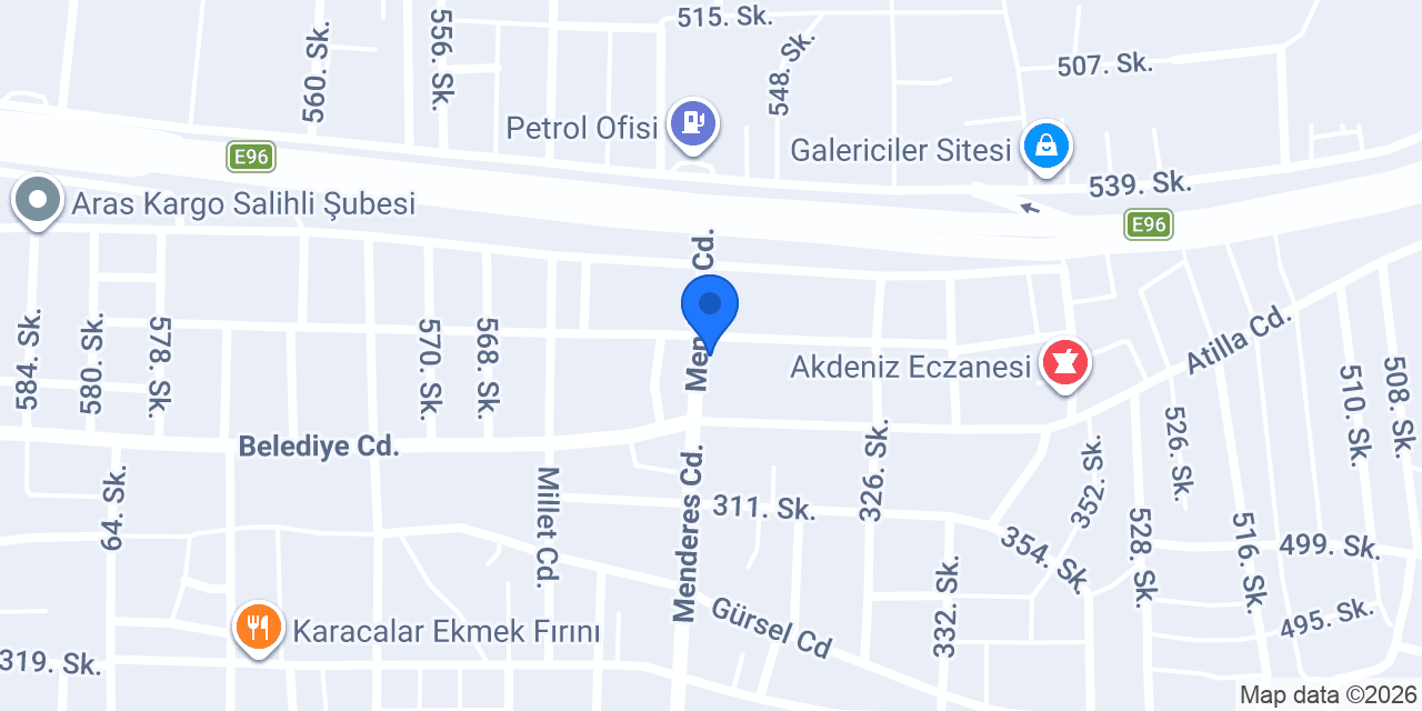 Şafak Elektrik konumu