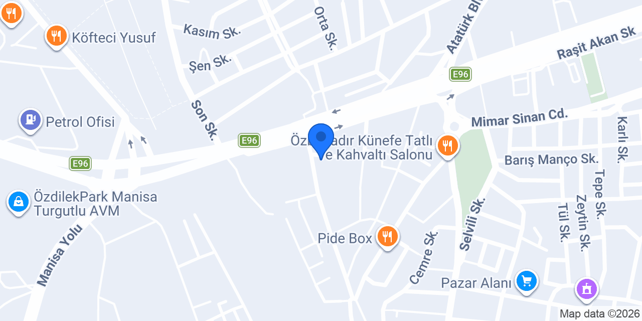 Turgutlu İmam Hatip Ortaokulu konumu