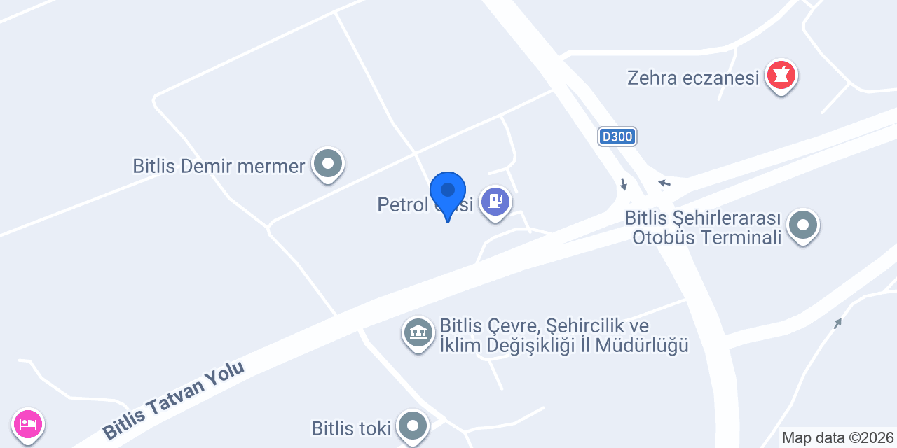 Bitlis siirt koparetif servis konumu