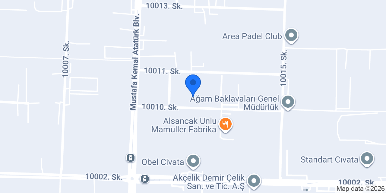 Altınok Palet konumu