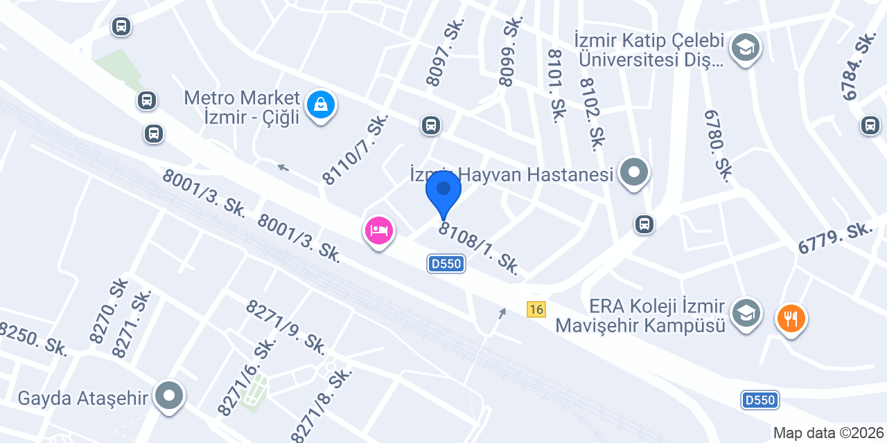 YURTBAY SERAMİK İZMİR BEĞTAŞLAR konumu