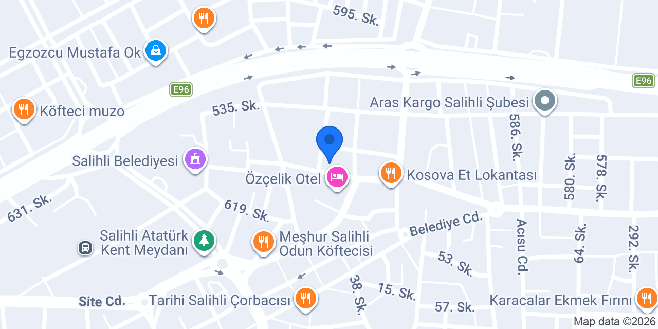 Salihli Pati Veteriner Kliniği konumu