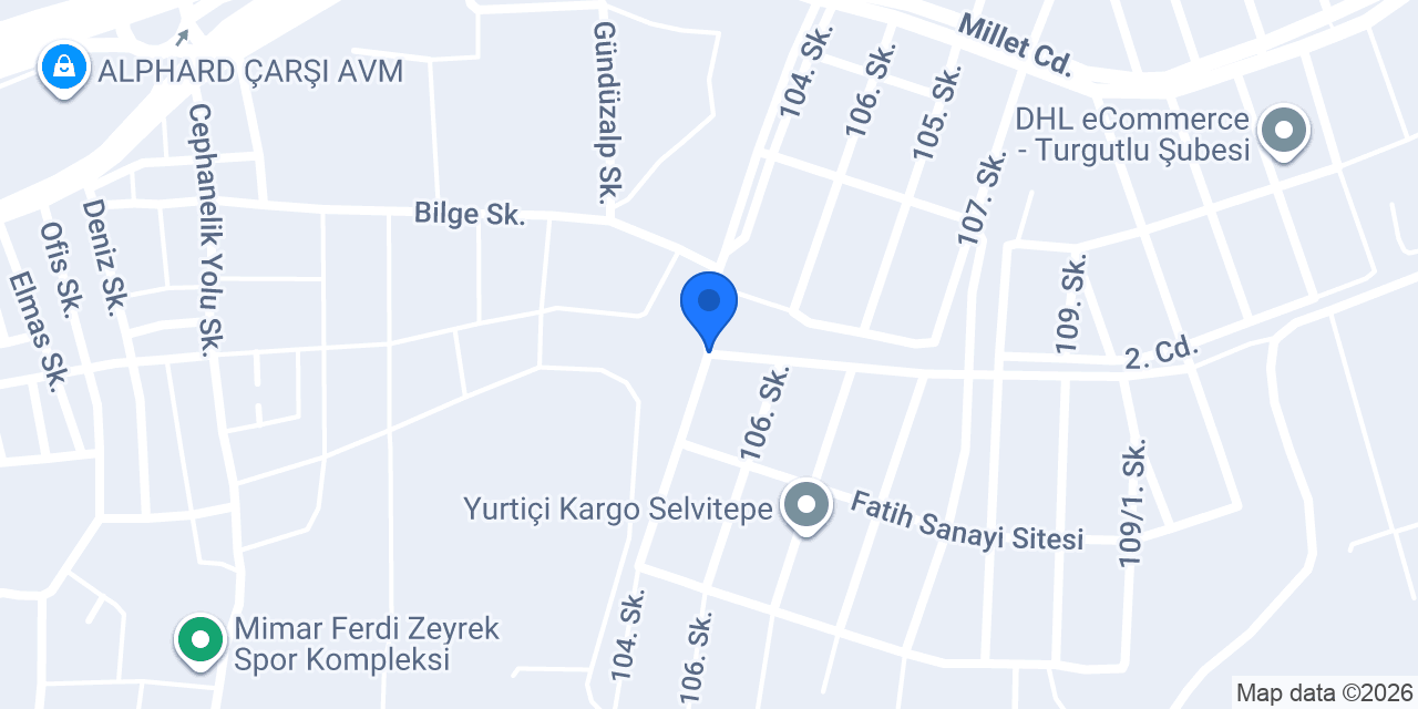 Albayrak Palet konumu