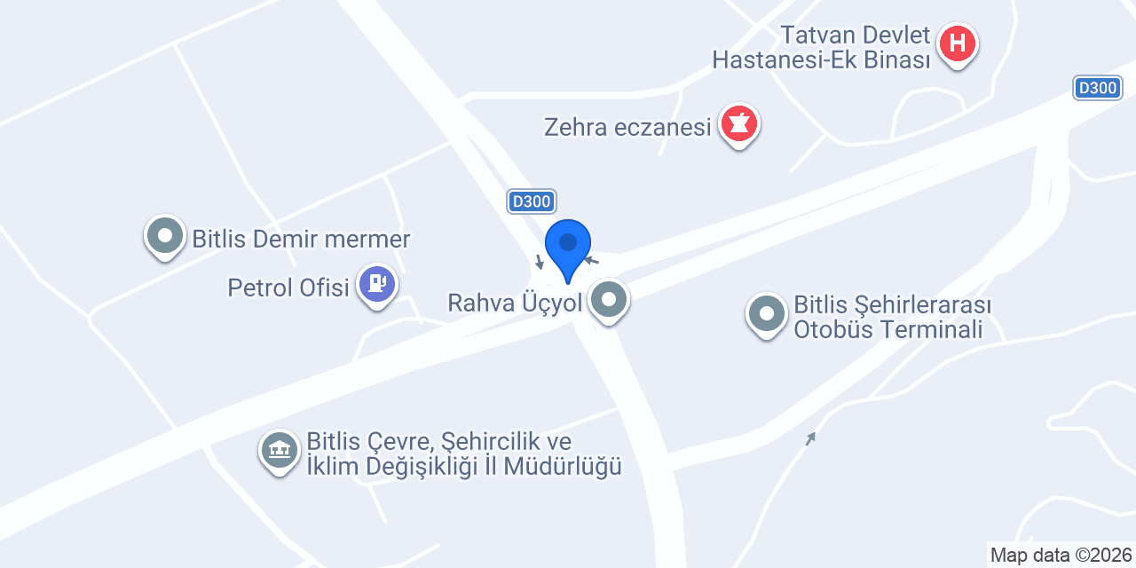BİTLİS OTOGAR&TOKİ TAKSİ 🚕 konumu