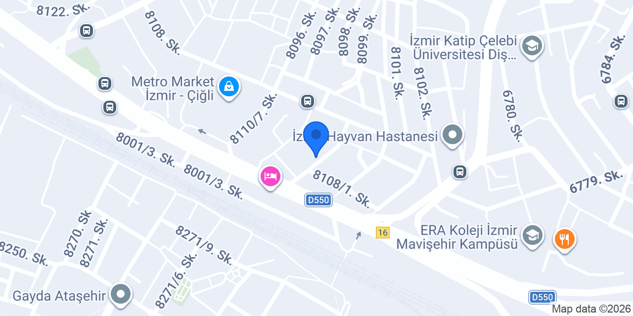 İzmir Özel Denge Koleji konumu